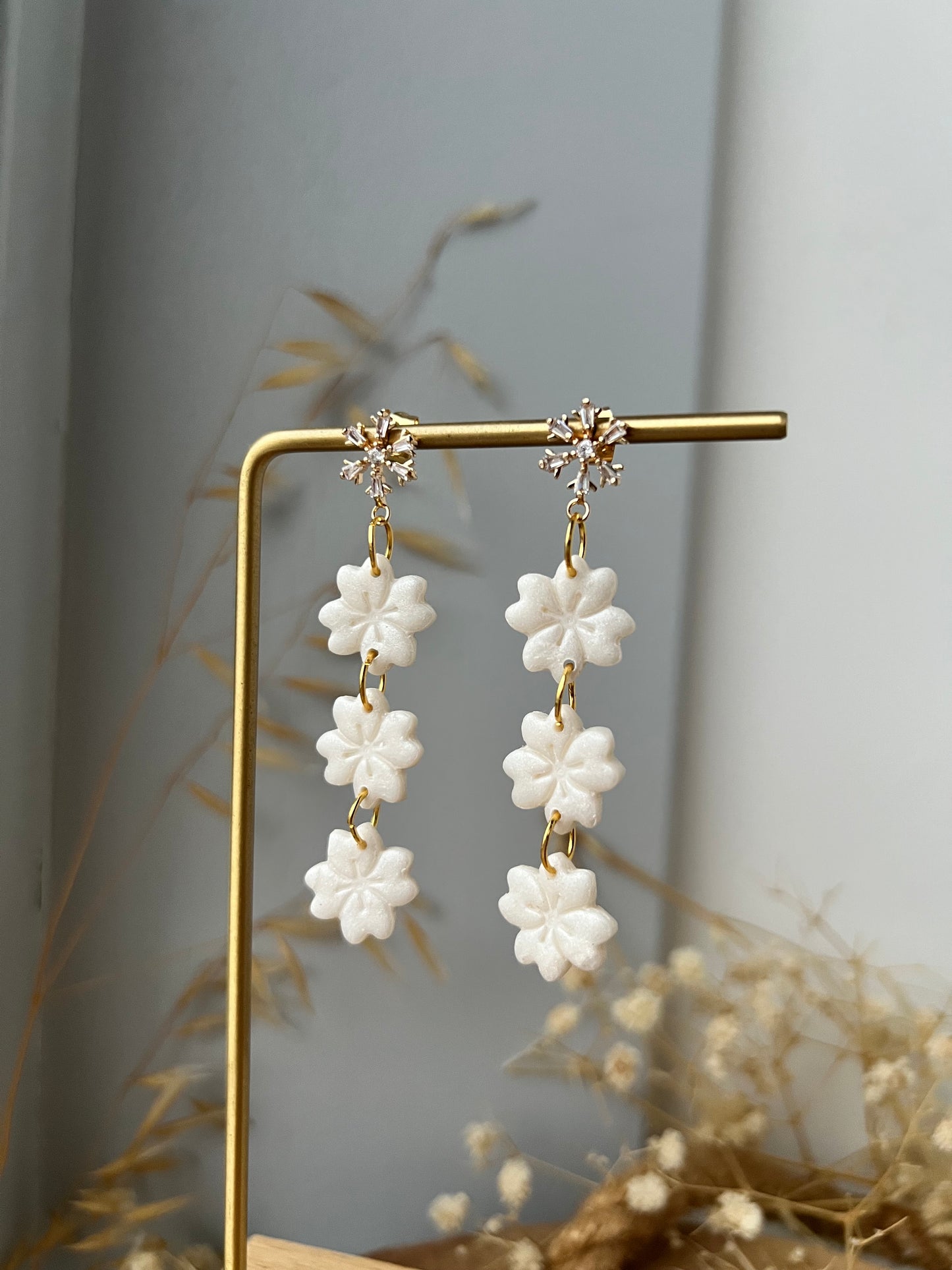 Sneeuwvlok oorbellen