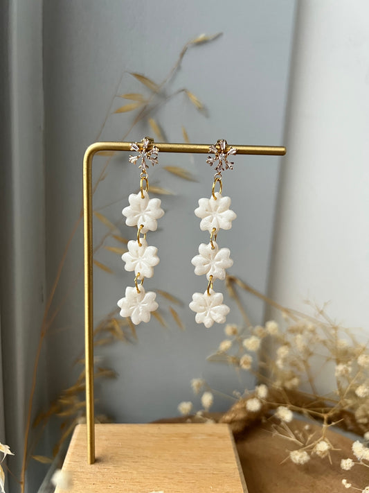 Sneeuwvlok oorbellen