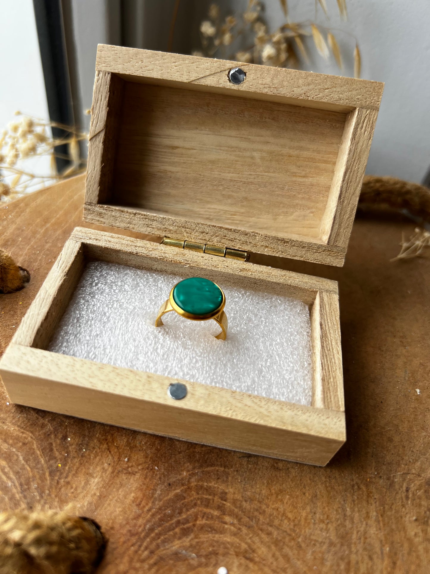 Groene Cabochon Ring