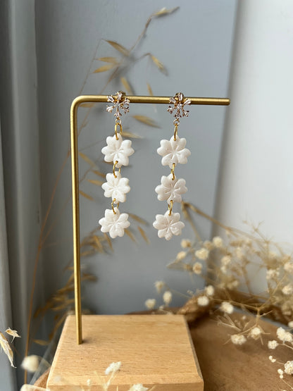 Sneeuwvlok oorbellen