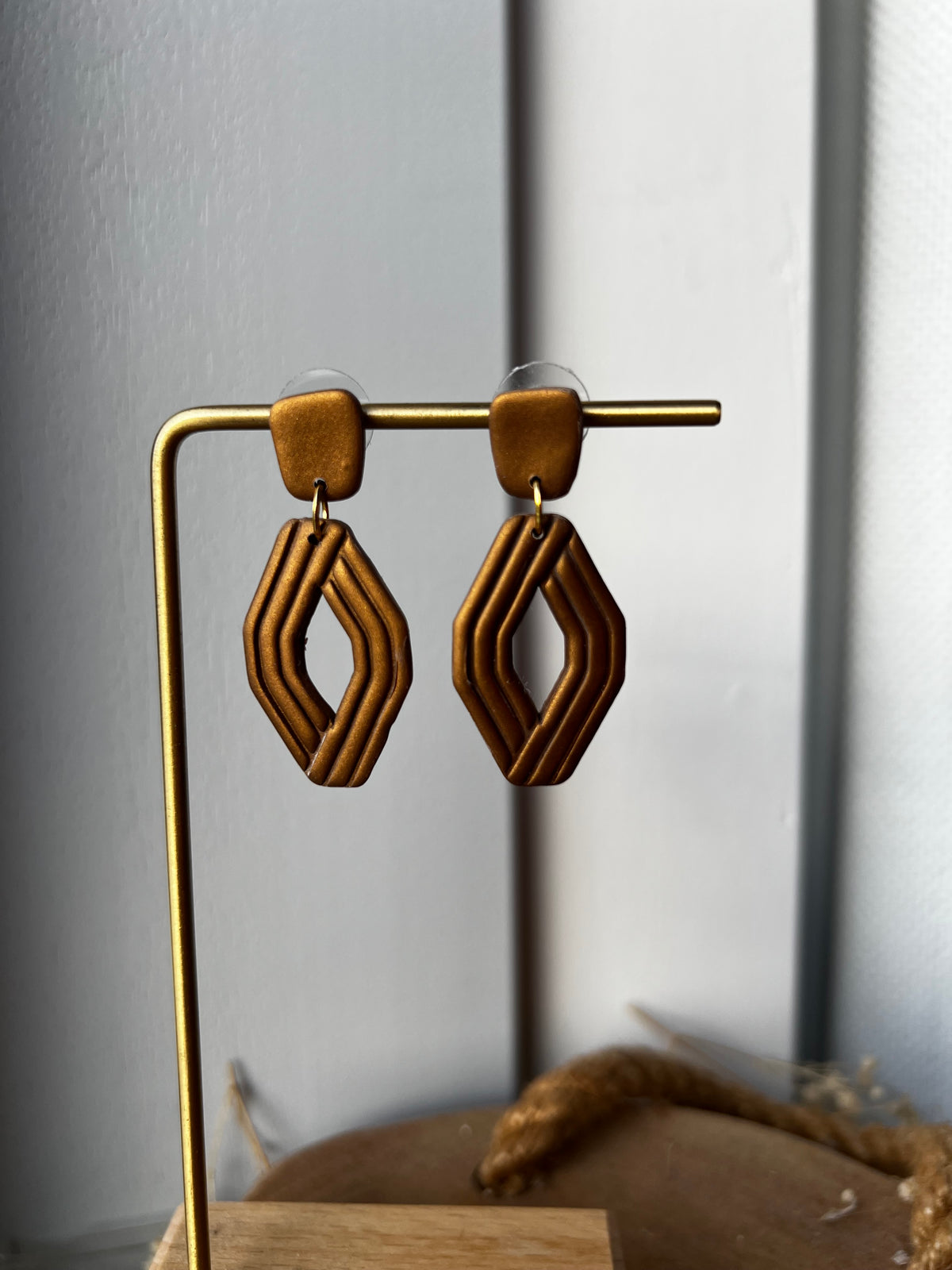 Nova – Metallic Statement Oorbellen