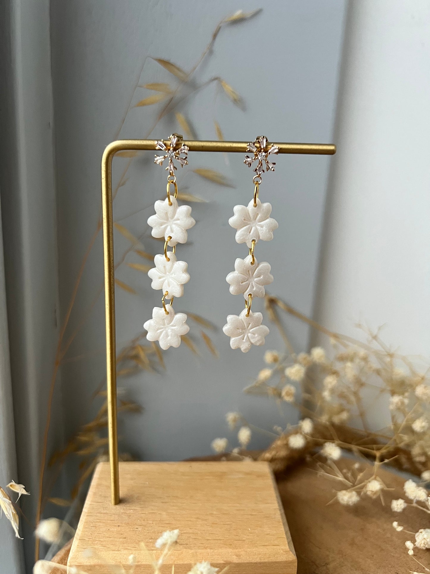 Sneeuwvlok oorbellen