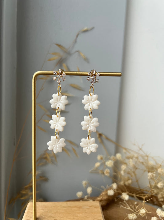 Sneeuwvlok oorbellen