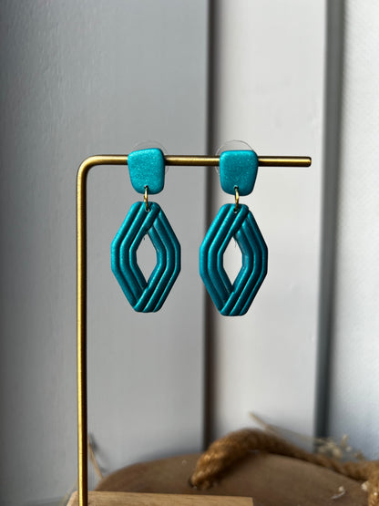 Nova – Metallic Statement Oorbellen