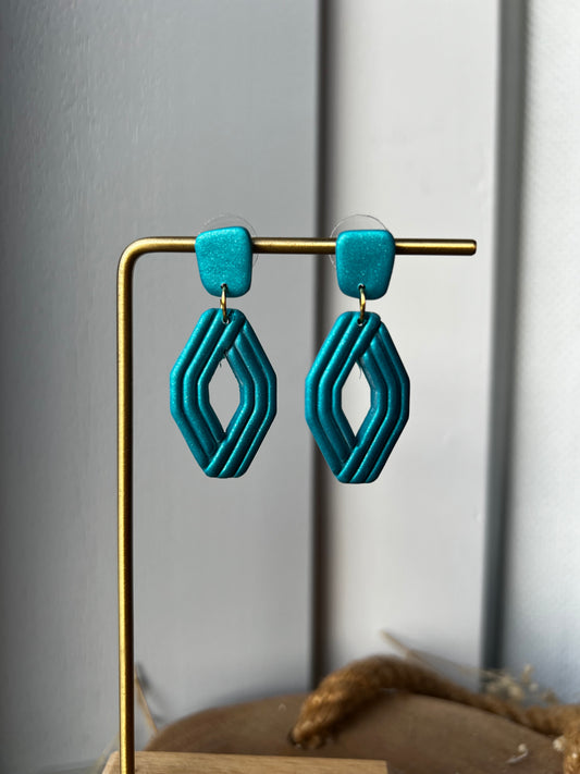 Nova – Metallic Statement Oorbellen