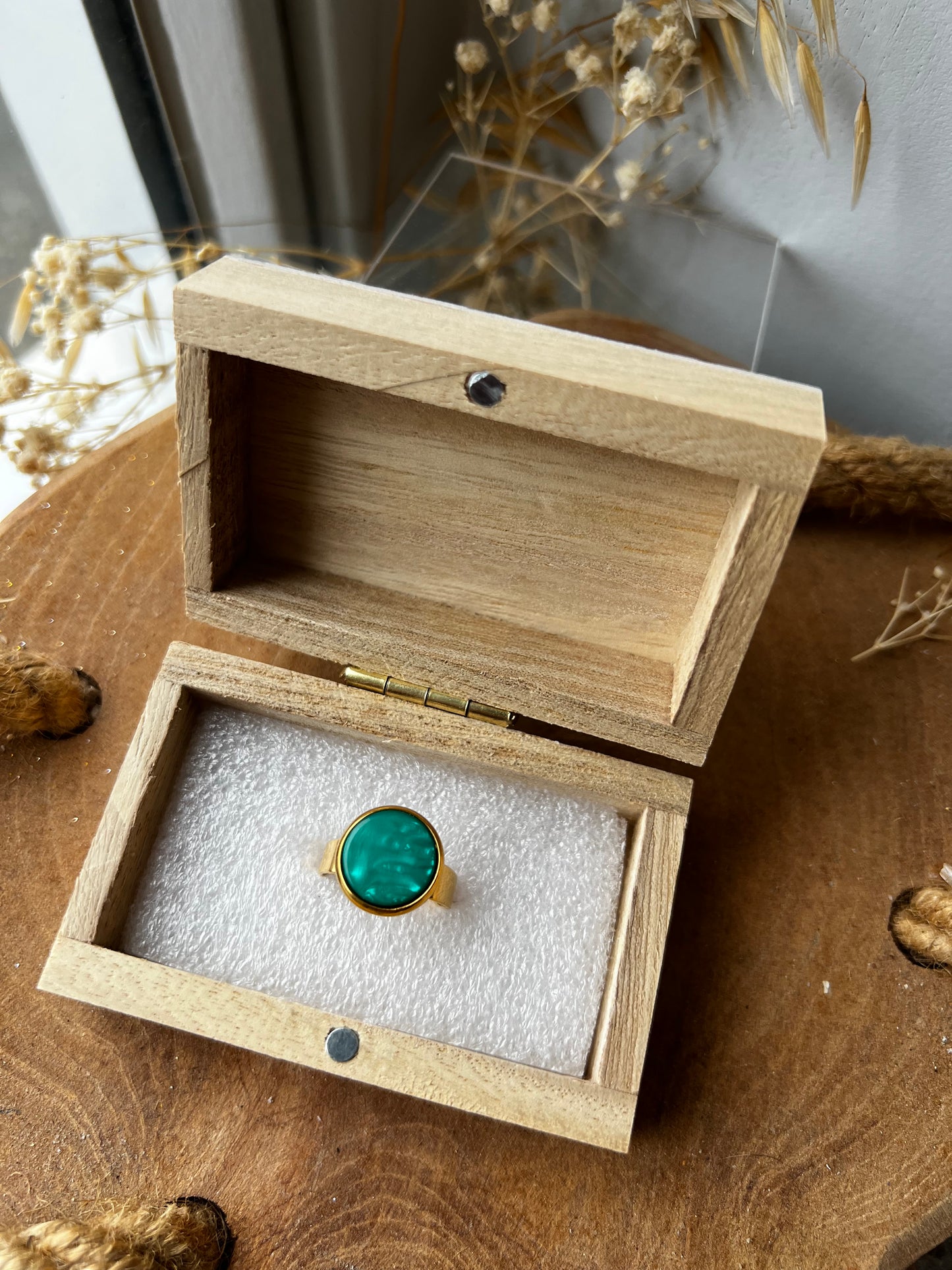 Groene Cabochon Ring