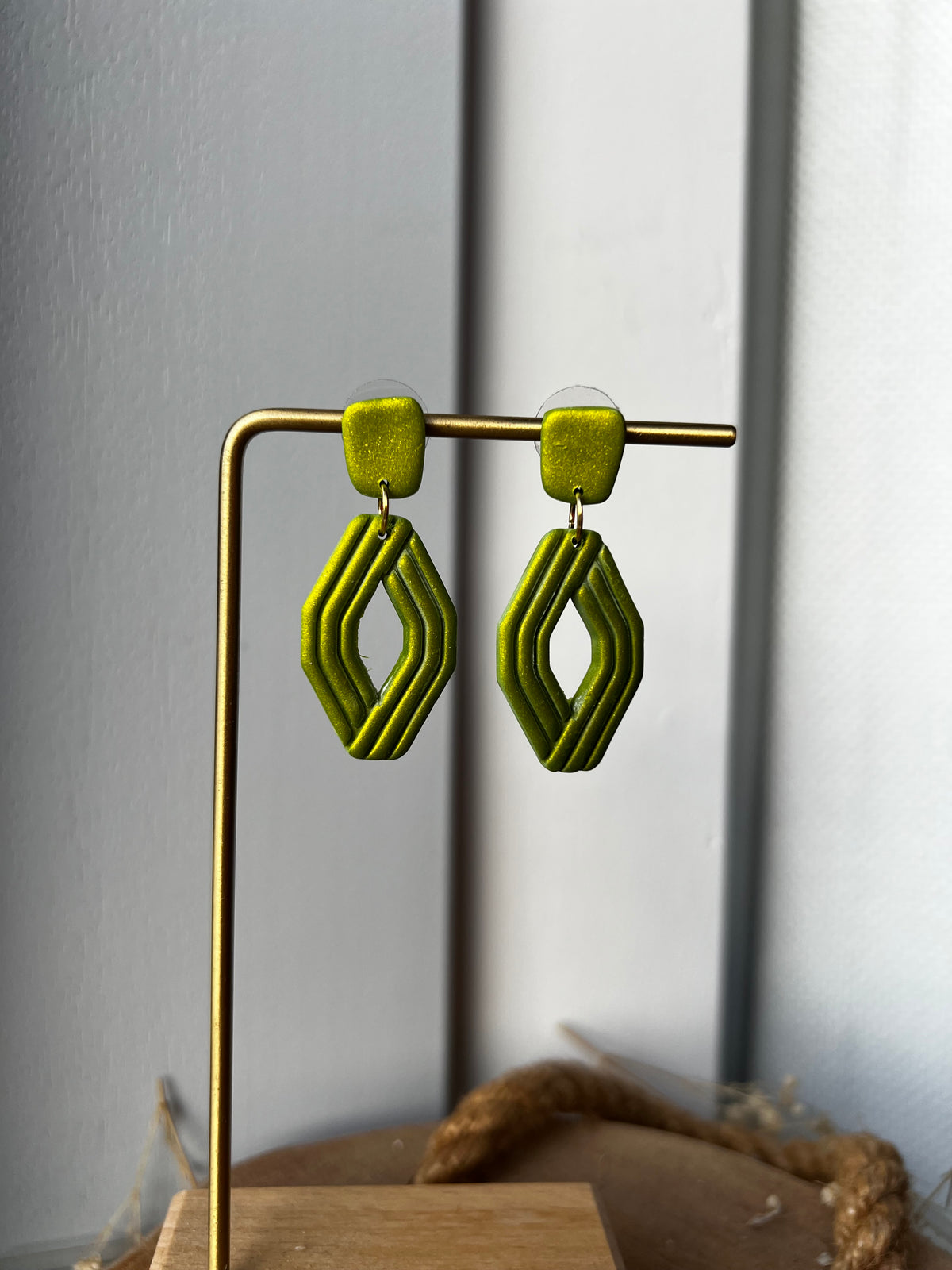 Nova – Metallic Statement Oorbellen