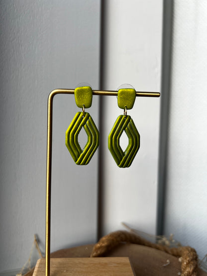 Nova – Metallic Statement Oorbellen