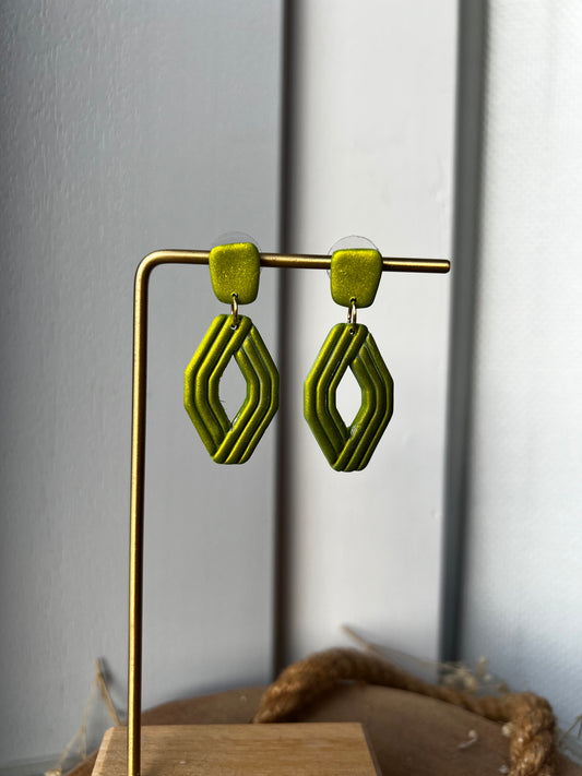 Nova – Metallic Statement Oorbellen